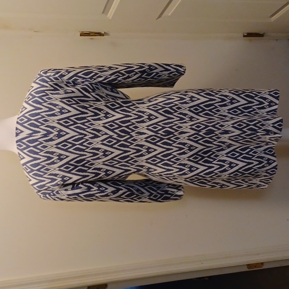 John Meyer JM studio long blazer Womens Sz 10 open front - Picture 4 of 6